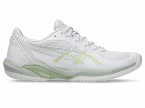 Asics Women's Solution Swift FF 2 (White/Lichen Rock) Asics women's shoes