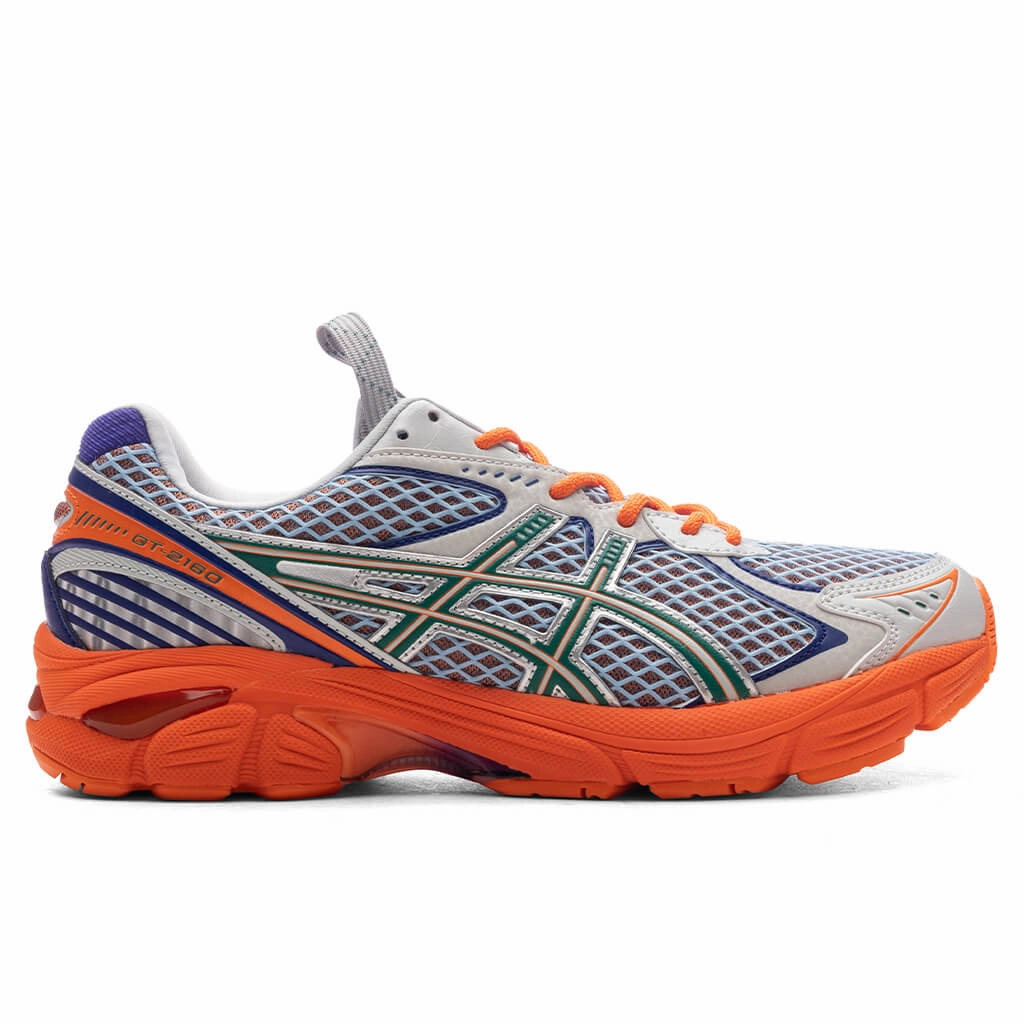 Asics x Kiko Kostadinov UB7-S GT-2160 - Lava Orange/Jasper Green Asics running shoes with gel cushioning