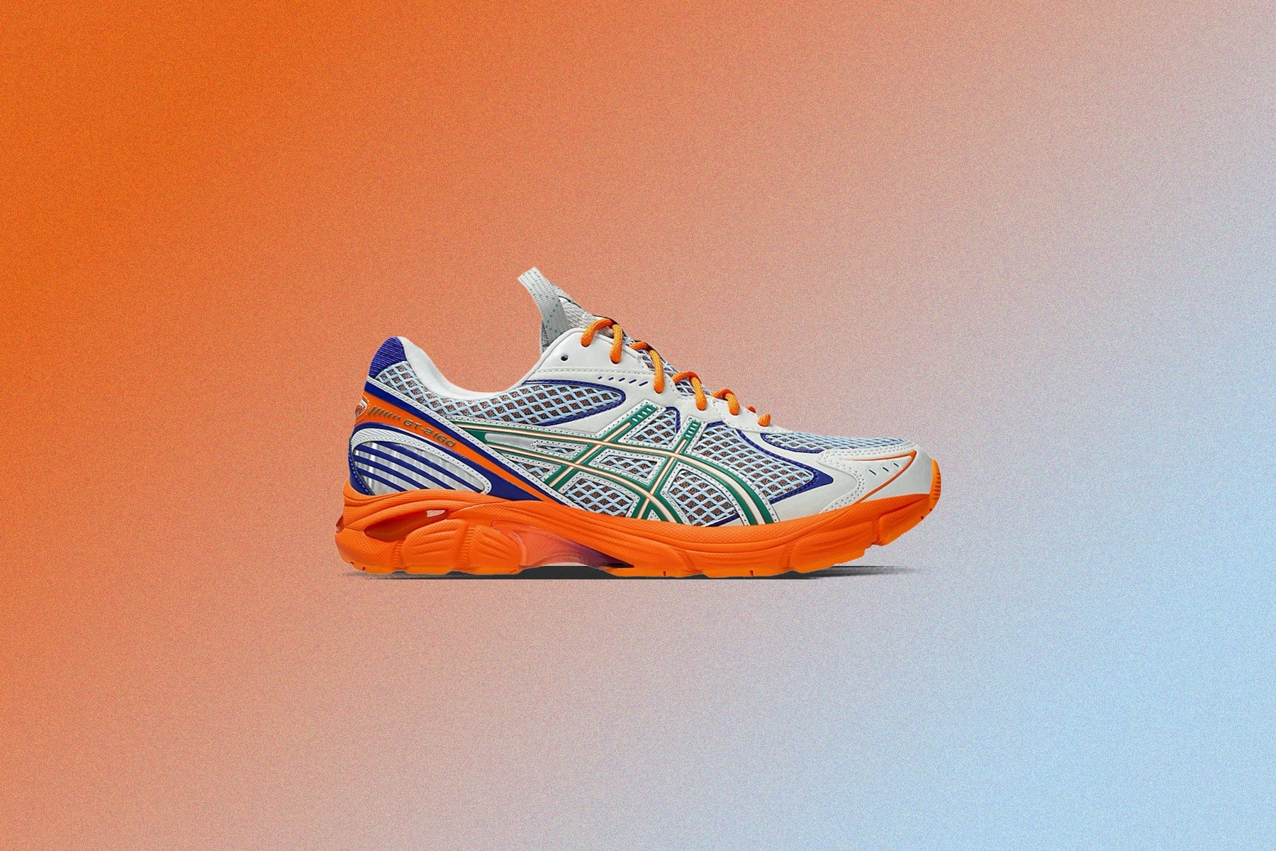 Asics x Kiko Kostadinov UB7-S GT-2160 - Lava Orange/Jasper Green Asics Gel Cushion Running Shoes