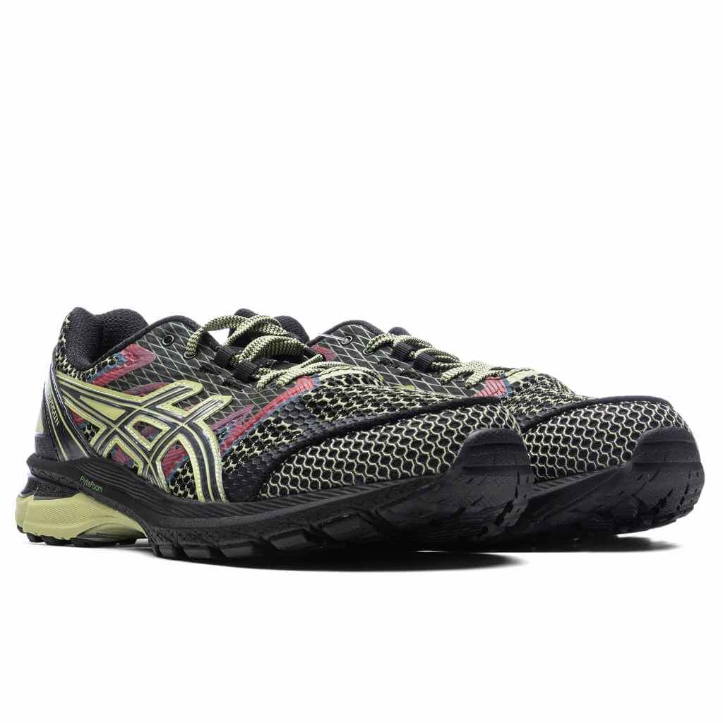Asics x Kiko Kostadinov US4-S Gel-Terrain - Black/Neon Lime Asics Gel Cushion Running Shoes