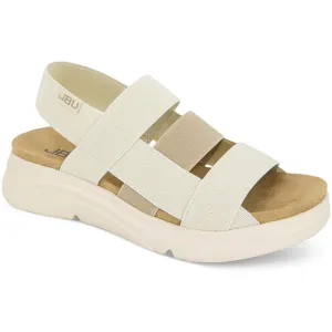 Ava Womens Stretch Knit Slingback Sandals