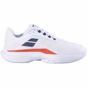 Babolat Jet Tere 2 All Court Men Padel Shoes (White/Strike Red) Babolat padel footwear