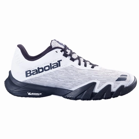 Babolat Jet Viva Men 2025 Padel Shoes (White/Black) Babolat padel footwear