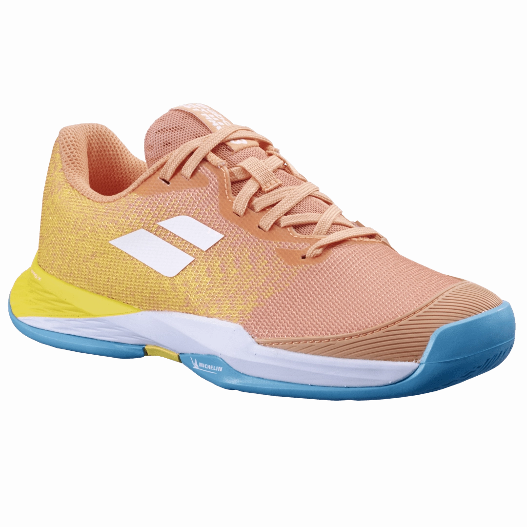 Babolat Junior Jet Mach 3 All-Court (Coral/Gold)