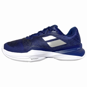 Babolat Men's Jet Mach 3 AC 3A0S25B629-4129 Dark Blue/Silver Hard court men's shoes