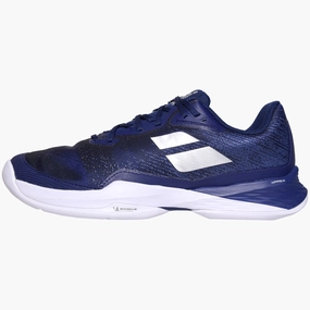 Babolat Men's Jet Mach 3 Clay 3A0S25B631-4129 Dark Blue/Silver Hard court men's shoes