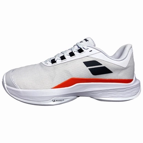Babolat Men's Jet Tere 2 AC 30S24649-1089 White/Strike Red Hard court men's shoes