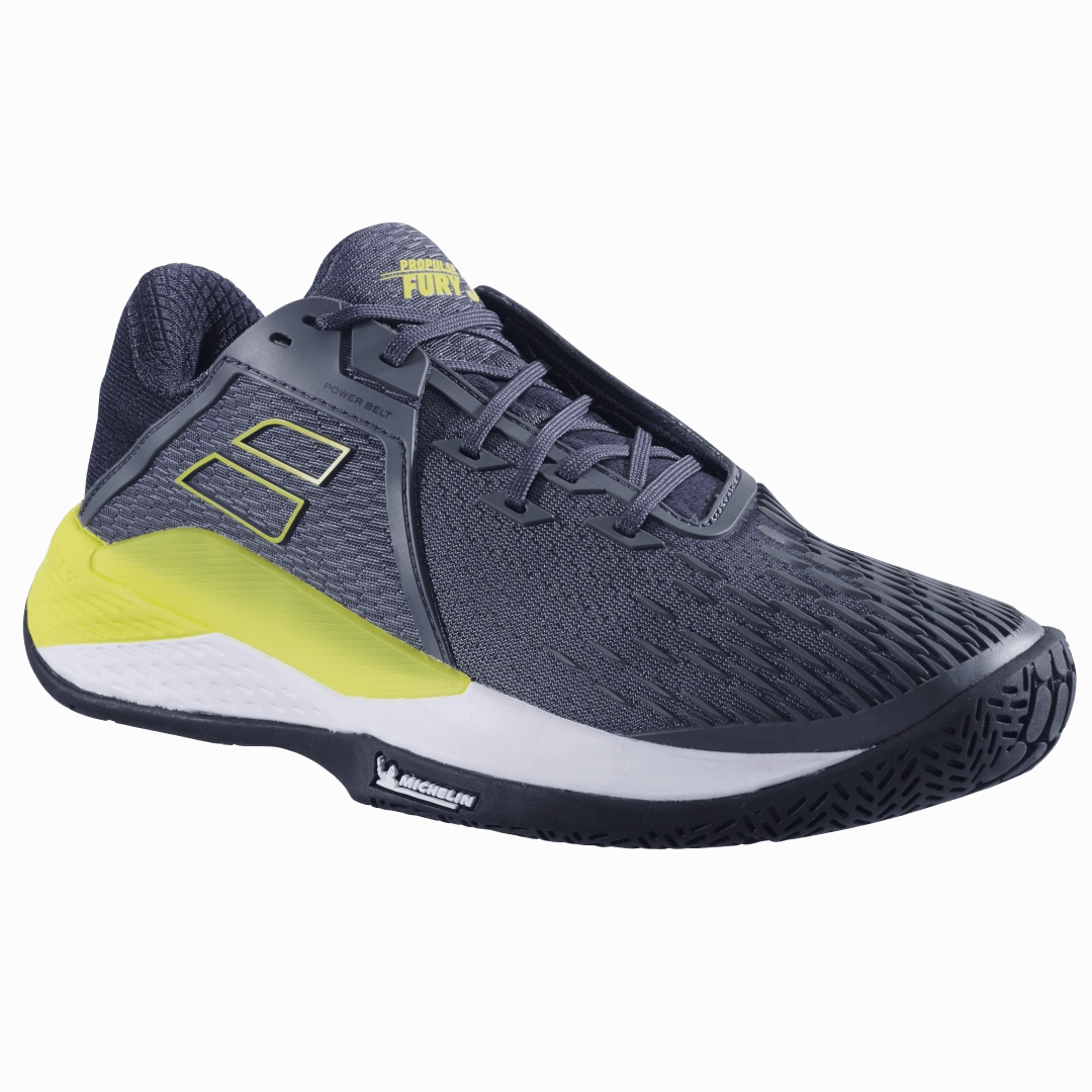 Babolat Men's Propulse Fury 3 All Court (Grey Aero)