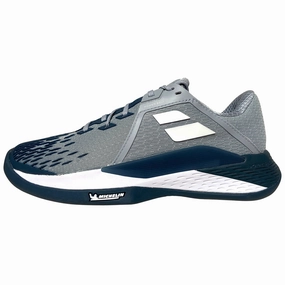 Babolat Men's Propulse Fury 3 CLAY 3A0S25B425-3035 Grey/White Clay court men's shoes