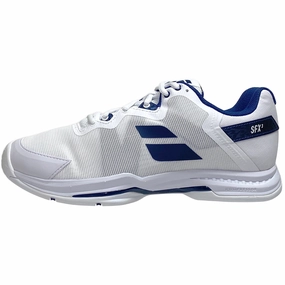 Babolat Men's SFX3 AC 30S23529-1075 White/Navy Hard court men's shoes