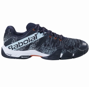Babolat Movea Padel Shoes (Black/Light Blue) Babolat padel footwear