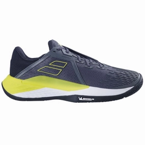 Babolat Propulse Fury 3 All Court Men Tennis Shoes - Grey/Aero Babolat tennis shoes