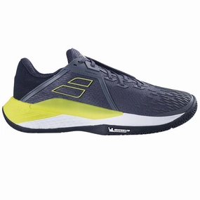 Babolat Propulse Fury 3 All Court Men Tennis Shoes Grey Aero
