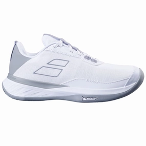 Babolat Sfx Evo Clay Women Tennis Shoes - White/Lunar Grey Babolat tennis shoes