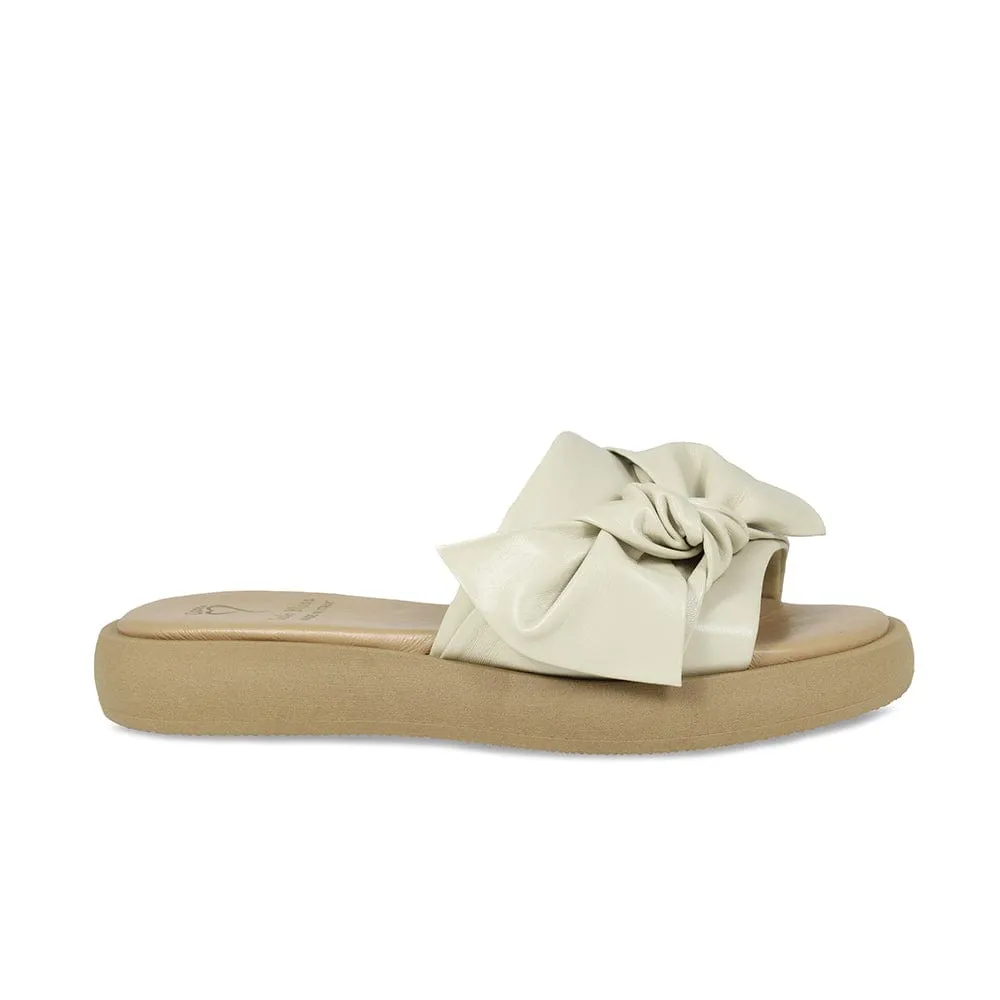 Bailey: Cream Leather