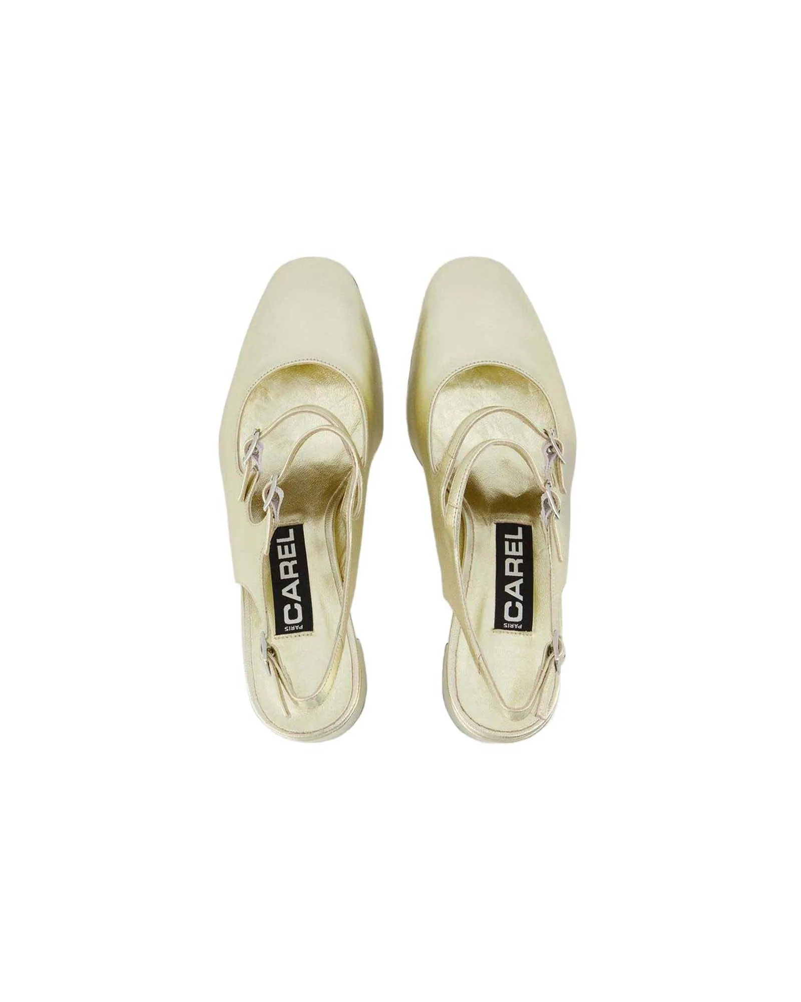 Banana Pumps - Carel - Platine - Leather