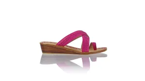Batu 35mm Wedges - Fuschia
