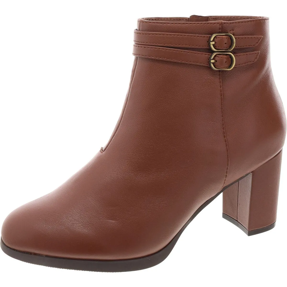 Bayla Light Womens Block Heel Ankle Mid-Calf Boots