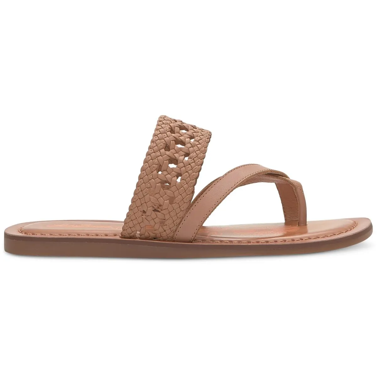 BECKERY Womens Open Toe Slip On Thong Sandals