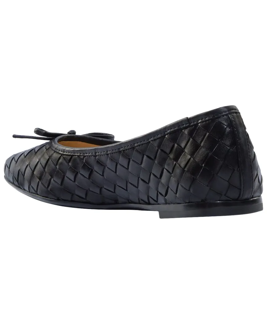 Bernardo Gwynn Woven Leather Flat