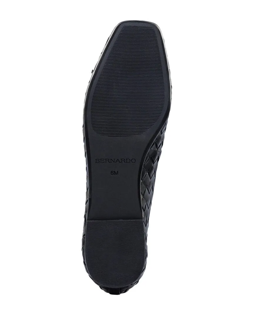Bernardo Gwynn Woven Leather Flat