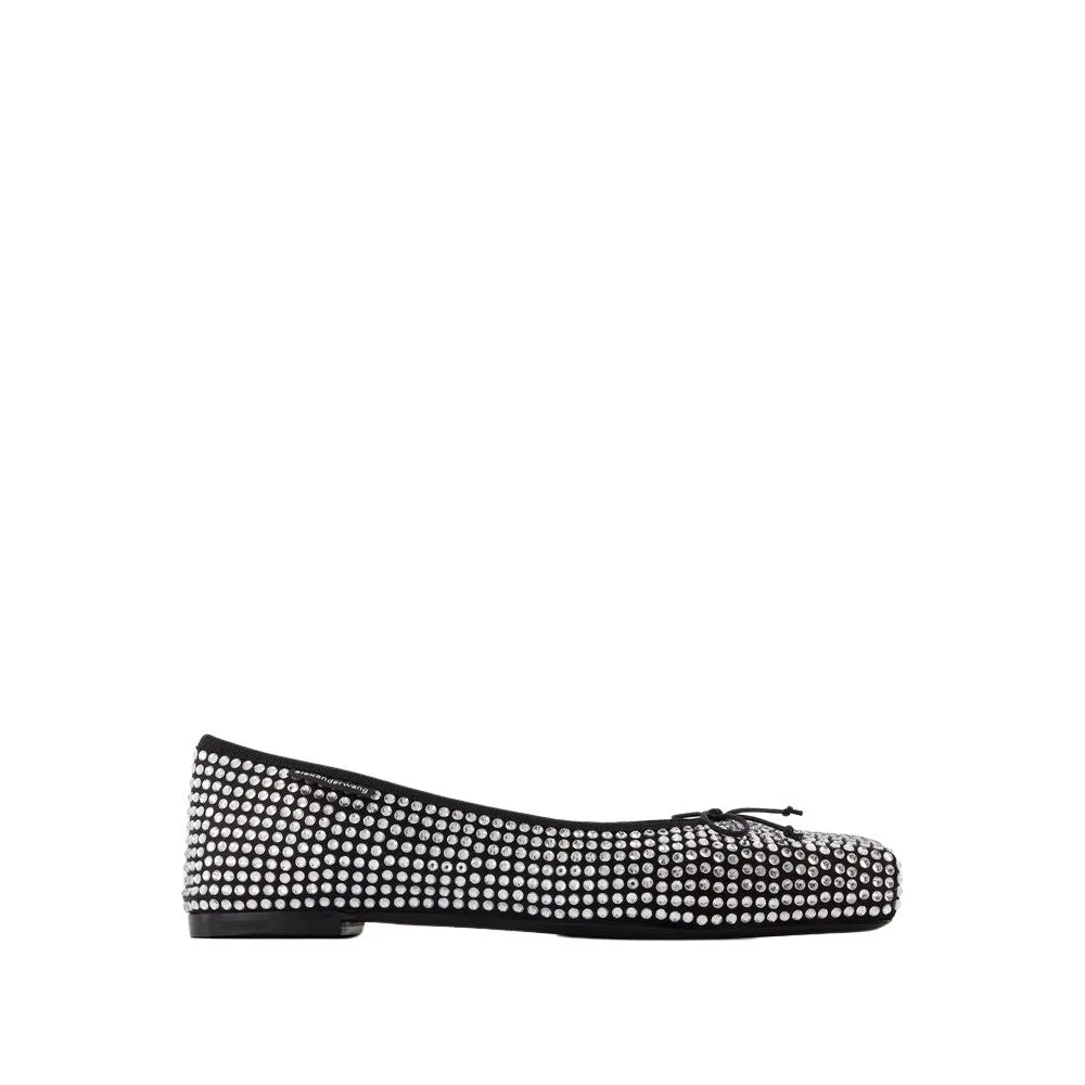 Billie Ballerinas - Leather - Black