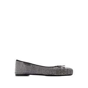 Billie Ballerinas - Leather - Black