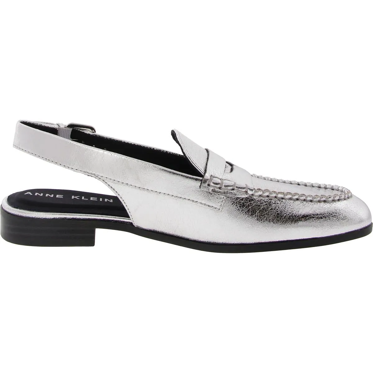 Birdie Womens Patent Penny Slingbacks