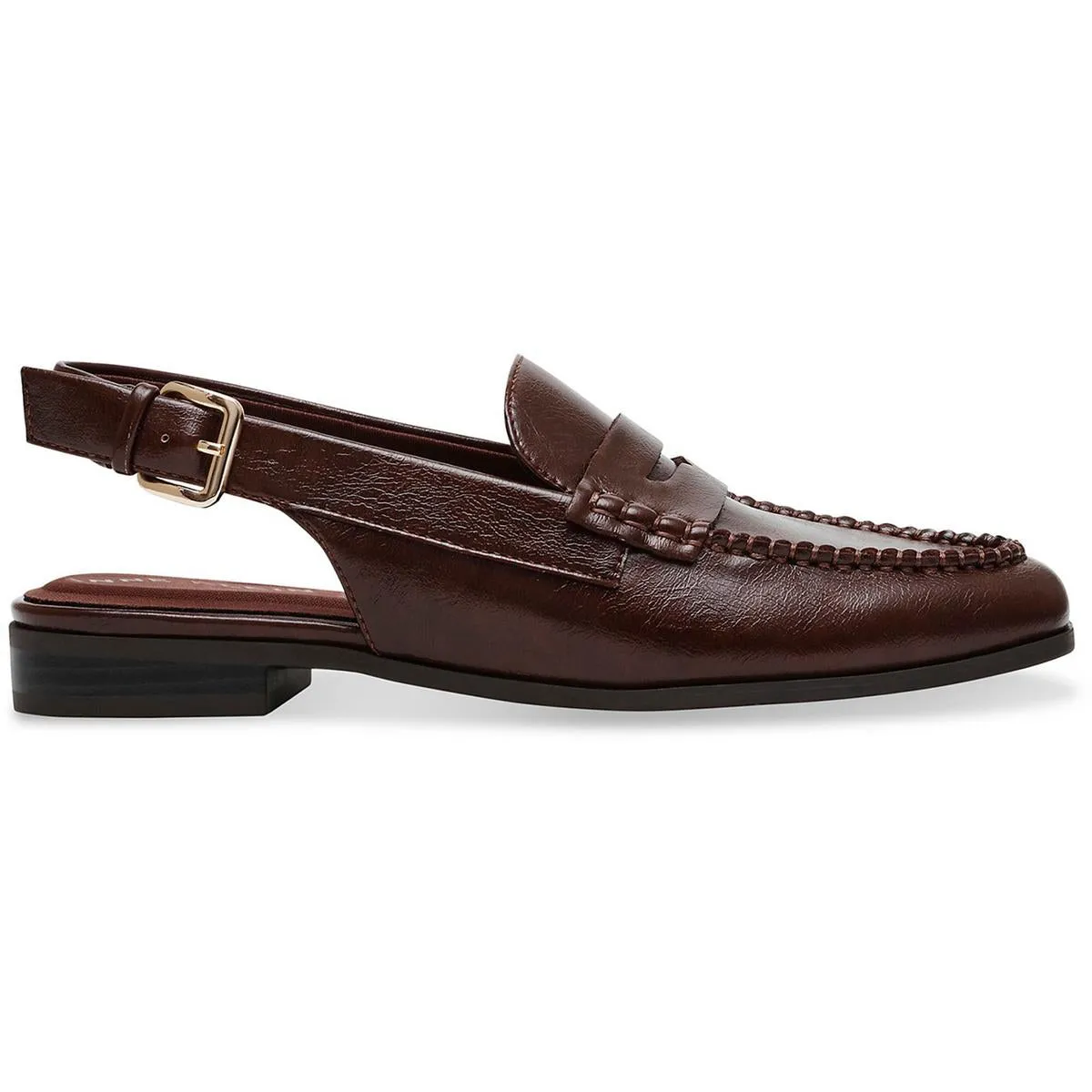 Birdie Womens Patent Penny Slingbacks