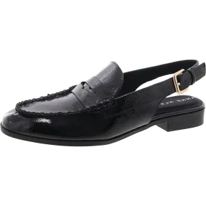 Birdie Womens Patent Penny Slingbacks