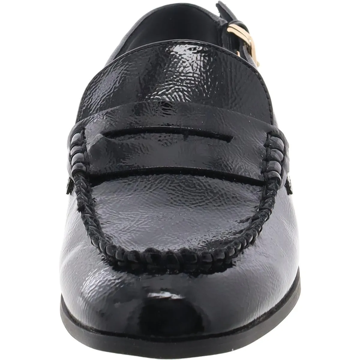 Birdie Womens Patent Penny Slingbacks
