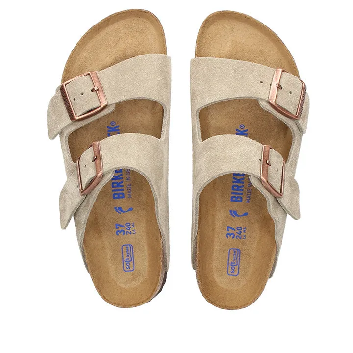 BIRKENSTOCK ARIZONA SFB LEVE TAUPE SANDALS