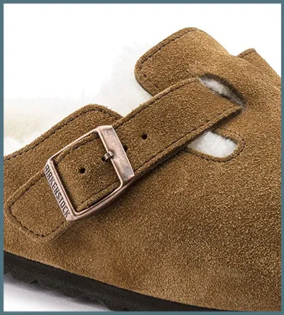 BIRKENSTOCK BOSTON SHEARLING MINK