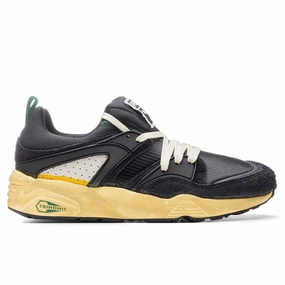 Blaze of Glory "The Never Worn" - Black Puma shoes with suede and modern shape