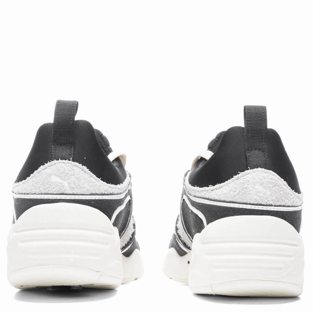 Blaze of Glory x Joshua Vides - Black Puma Suede Street Sneakers