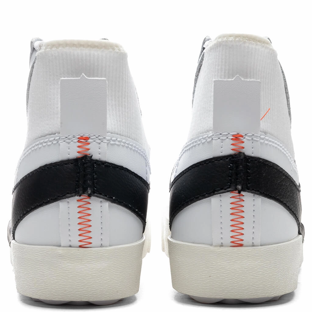 Blazer Mid '77 Jumbo - White/Black/Sail Nike trainers with responsive foam