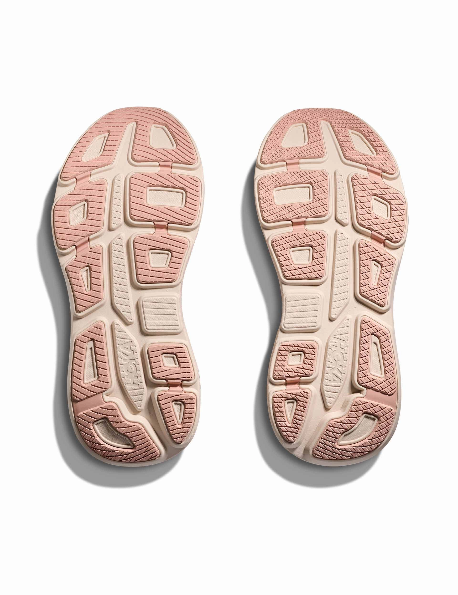 Bondi 9 - Rose Latte/Rose Cream Hoka trail-ready performance shoes