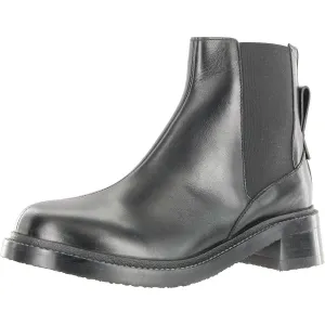 Bonni Womens Stretch Leather Chelsea Boots