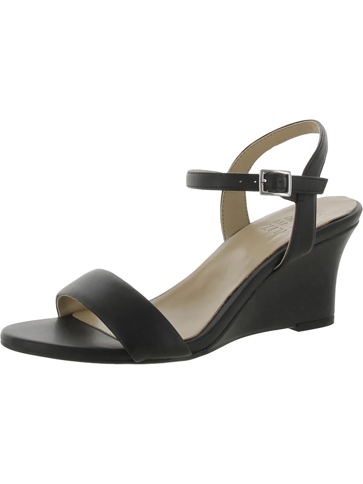 Bristol Womens Patent Dressy Wedge Sandals