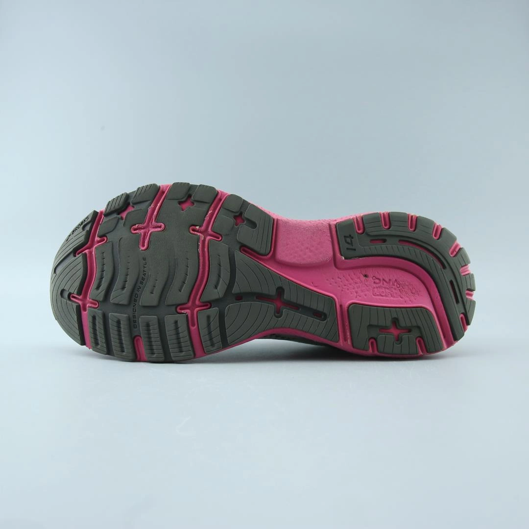 BROOKS GHOST 14 performance running shoe visuals