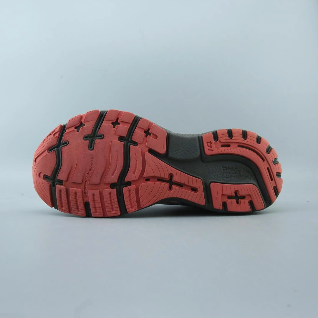 BROOKS GHOST 14 performance running shoe visuals