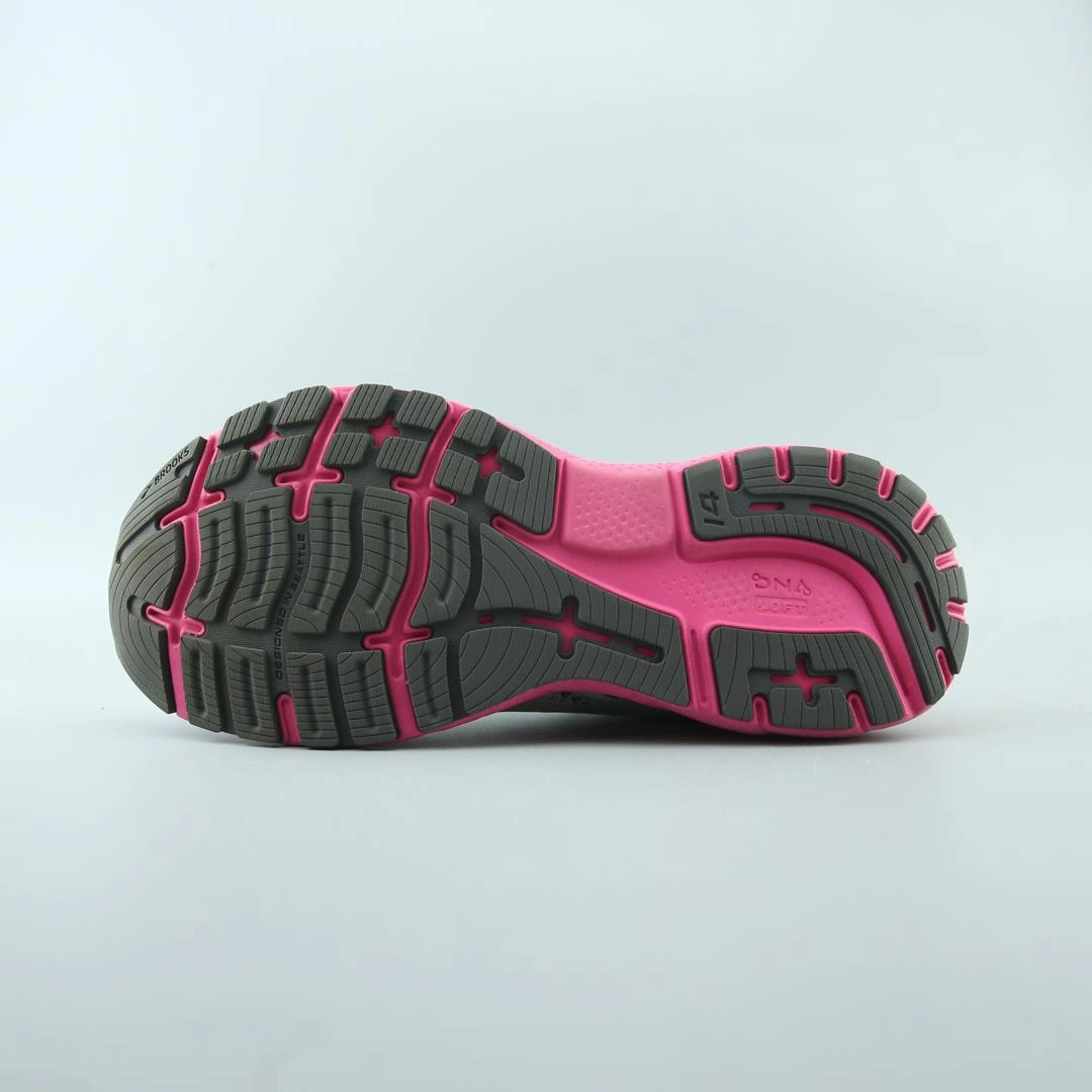 BROOKS GHOST 14 performance running shoe visuals