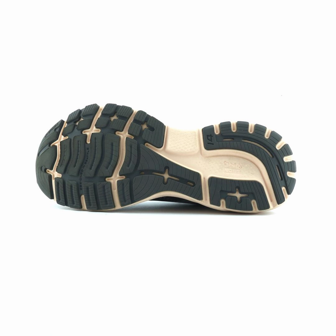 BROOKS GHOST 14 performance running shoe visuals