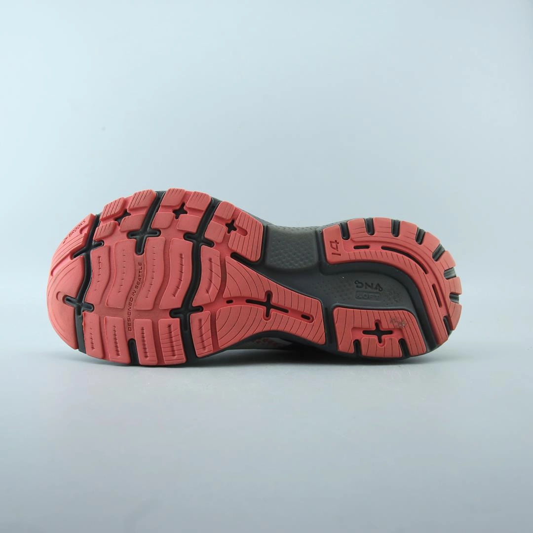 BROOKS GHOST 14 performance running shoe visuals