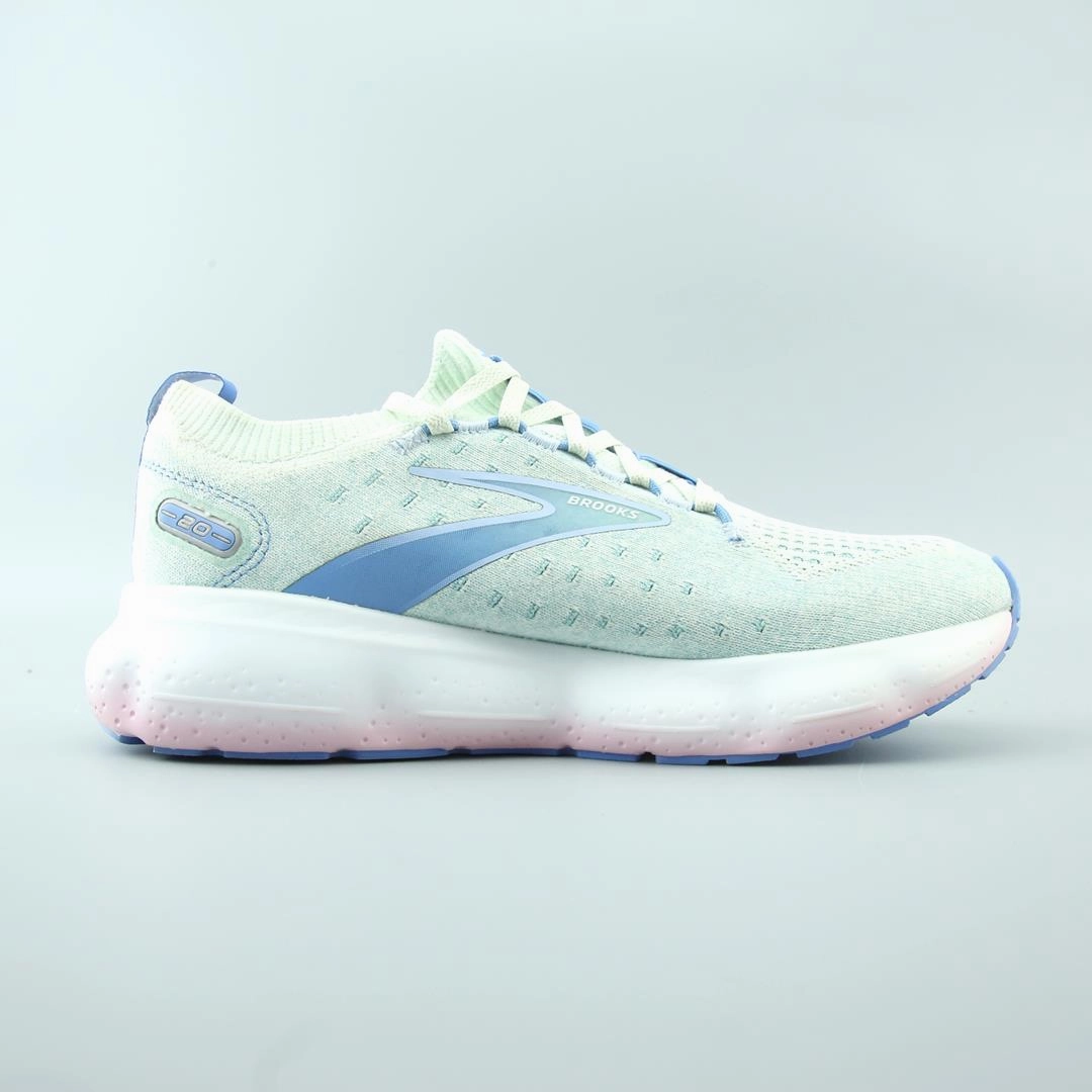 BROOKS GLYCERIN 20 STEALTHFIT performance running shoe visuals