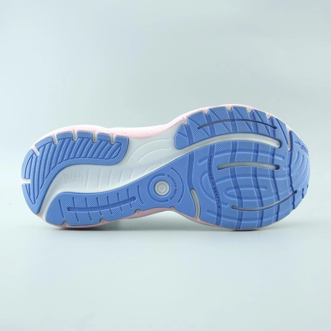 BROOKS GLYCERIN 20 STEALTHFIT performance running shoe visuals