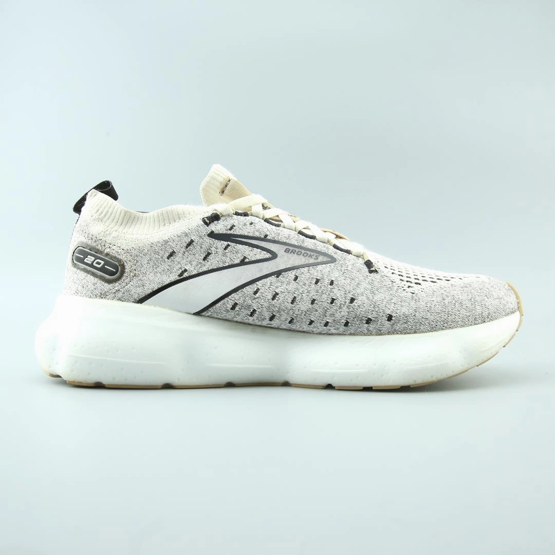 BROOKS GLYCERIN 20 STEALTHFIT performance running shoe visuals