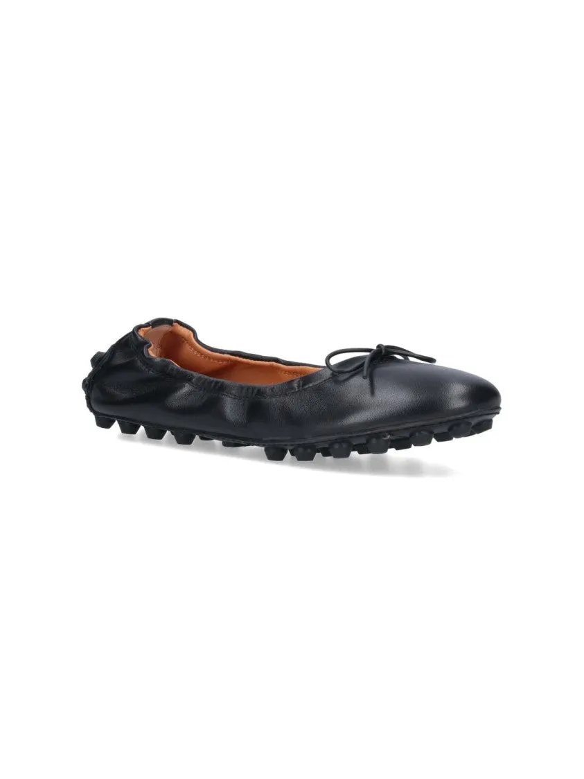 Bubble" Ballerinas  Black