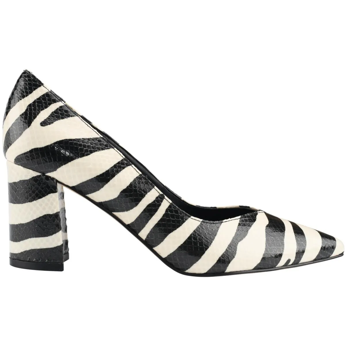 Caitlin 3 Womens Patent Solid Block Heels