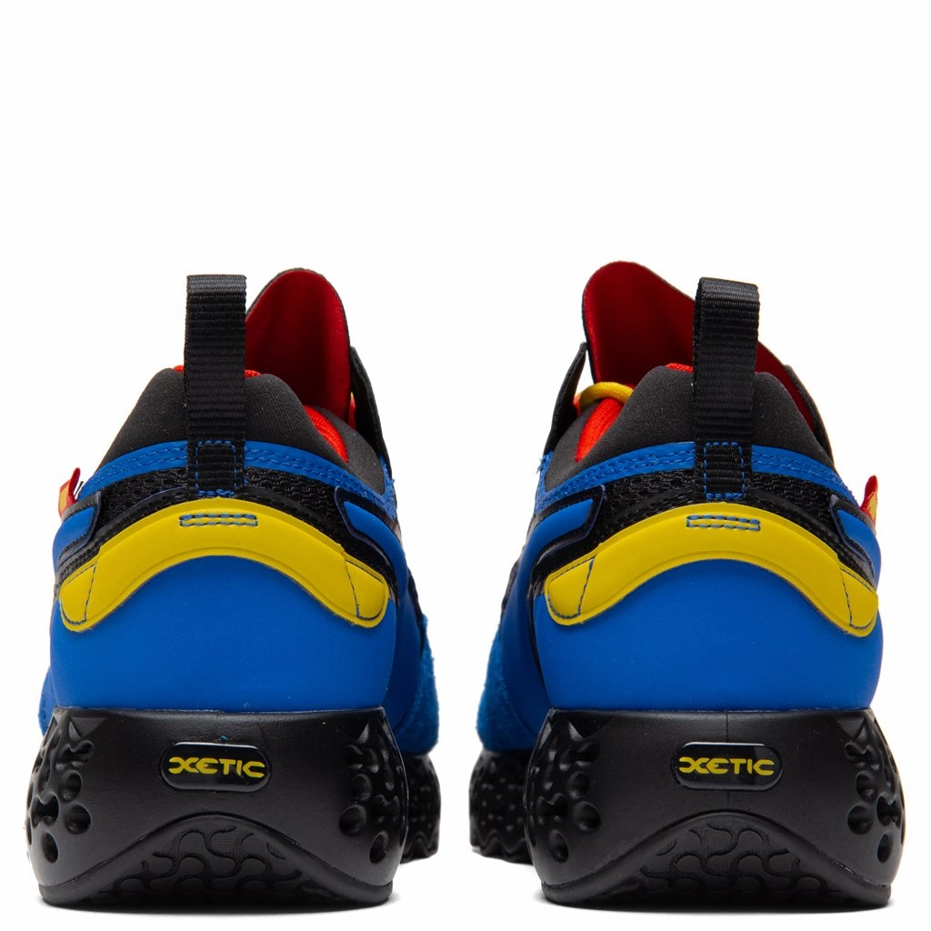 Calibrate Restored - Lapis Blue/Fizzy Yellow Puma Suede Street Sneakers